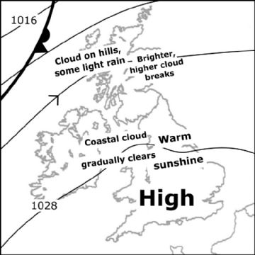 Synoptic chart for 23 May