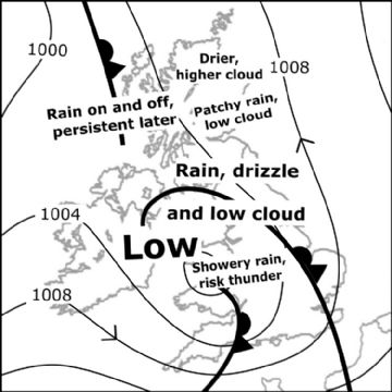 Synoptic chart for 06 Jun