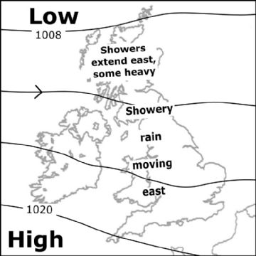 Synoptic chart for 10 Jun