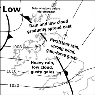 Synoptic chart for 11 Jun