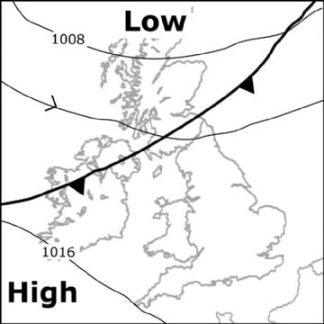 Synoptic chart for 09 Aug