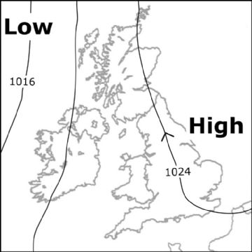 Synoptic chart for 11 Aug