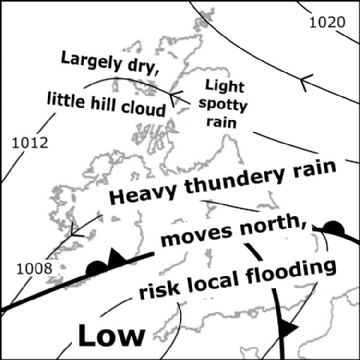 Synoptic chart for 27 Aug