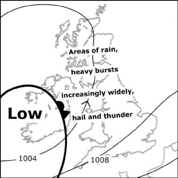 Synoptic chart for 30 Aug