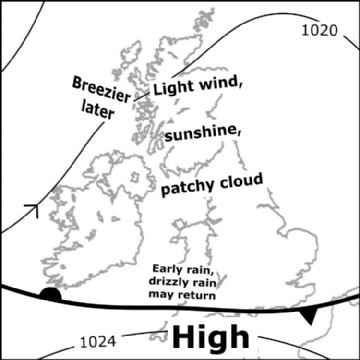 Synoptic chart for 13 Sep