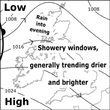 Synoptic chart for 16 Sep