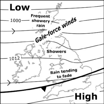 Synoptic chart for 19 Sep