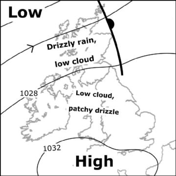 Synoptic chart for 21 Sep