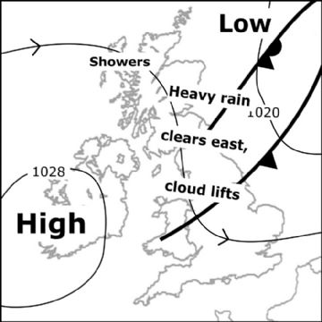 Synoptic chart for 23 Sep