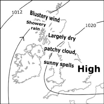 Synoptic chart for 28 Sep