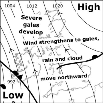 Synoptic chart for 29 Sep