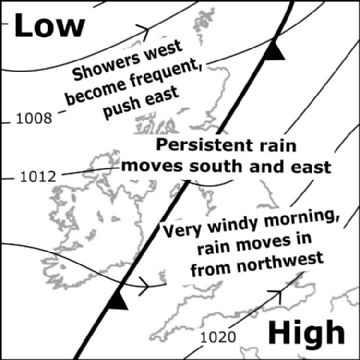 Synoptic chart for 15 Oct