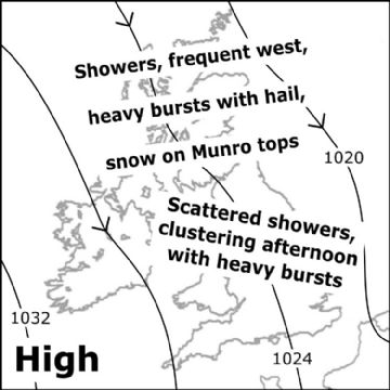 Synoptic chart for 16 Oct