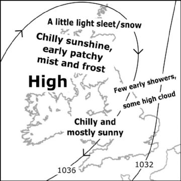 Synoptic chart for 17 Oct
