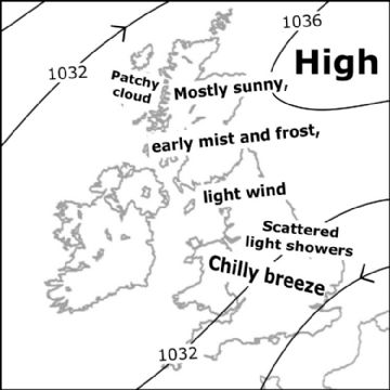 Synoptic chart for 18 Oct