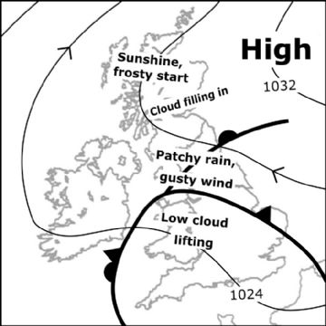 Synoptic chart for 19 Oct