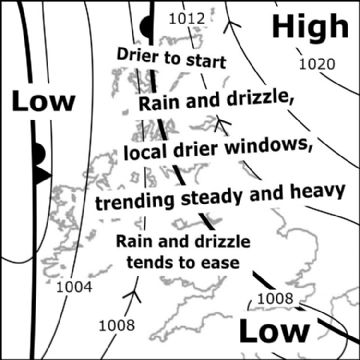Synoptic chart for 20 Oct